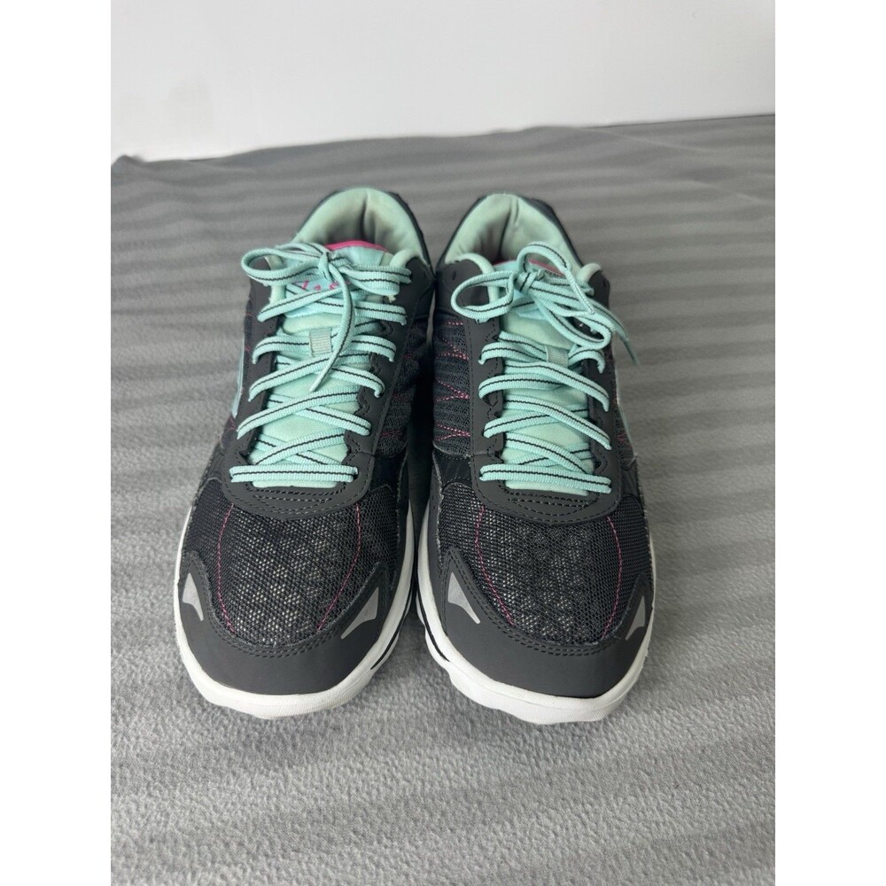 Skechers GOwalk Flash Women’s Walking Shoes Black Mint Pink Size 8.5